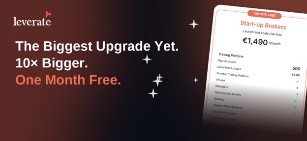 Leverate expands free brokerage launch plan to 500 trading accounts